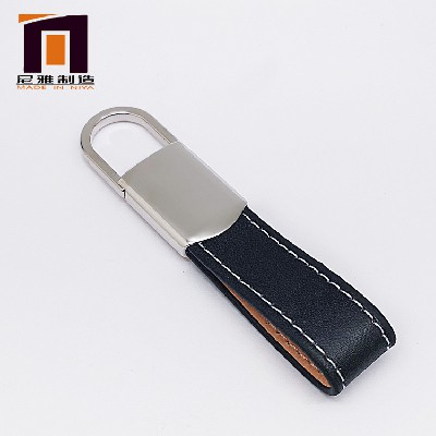 Creative leather keychain for men's waist hanging leather keychain gift for men's belt waist hanging keychain as a gift