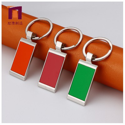 New Metal Keychain Automotive Accessories Creative Small Gift Wholesale Gift Keychain with Logo