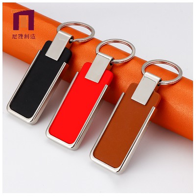 New Metal Keychain Automotive Accessories Creative Keychain Can Do Logo Multi Color Processing