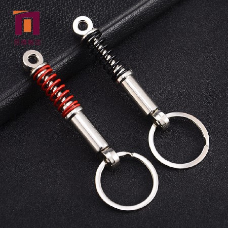 New car modification accessories creative shock absorbers keychain piston shock absorbers car accessories small gift wholesale