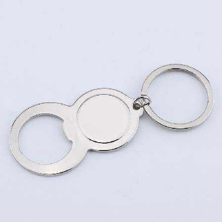 锌合金开瓶器 啤酒起子钥匙扣 个性贴片logo开瓶器钥匙扣
