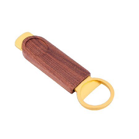 Wooden metal beer bottle opener, bartender's fancy performance, convenient bottle opener, wine opener, and screwdriver