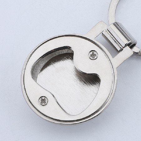 创意瓶盖形状开瓶器 啤酒盖起瓶器 个性开瓶器钥匙扣LOGO钥匙环
