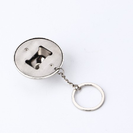 Zinc alloy bottle opener hat gift metal keychain laser jewelry automotive supplies business gift
