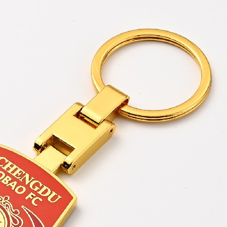 金属钥匙扣制作精美钥匙链周年创意礼品挂件公司logo活动纪念品